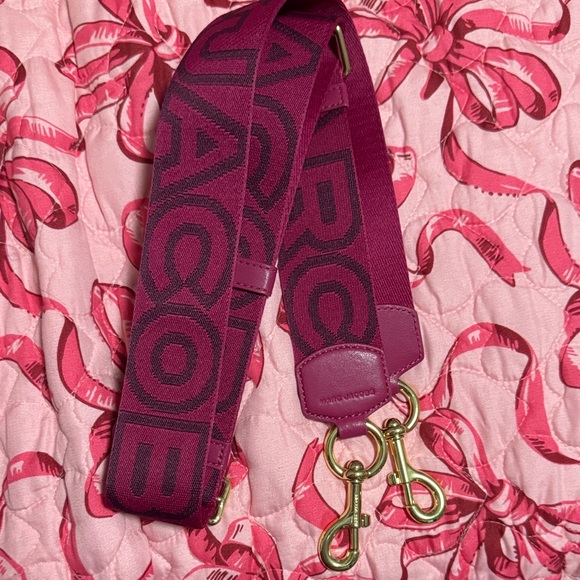 Marc Jacobs Burgundy Strap with Gold Accents - Picture 2 of 8